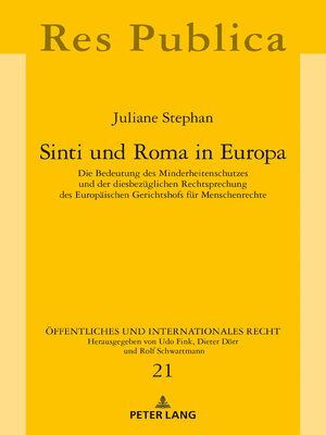 cover image of Sinti und Roma in Europa